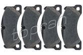 Front Brake Pads 7P0698151D, fits Volkswagen Touareg 2002 - 2010