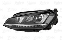 R/H Bi-Xenon Headlight - Valeo 046609/OEM 5G2941754B fit Volkswagen Golf 2013-17