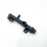 Plastic water outlet 11531709232, fits BMW E46 & E36