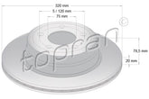 BRAKE DISC REAR