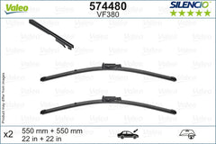 Valeo Wiper Blades (Front) – Audi (4F2998002A)