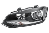 Hella OEM Left Halogen Headlight – VW Polo V (6R) (2009–2014)