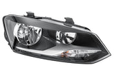 Hella OEM Right Halogen Headlight – VW Polo V (6R) (2009–2014)