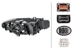 Hella OEM Left Adaptive Xenon Headlight - BMW 3-Series F30/F31 (2011-2019)