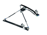 Door Regulator Right/F - Power 6N4837462, fits Volkswagen Polo 1995 - 2000