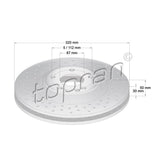 FRONT BRAKE DISC, 408931, Hans Pries