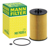 Engine Oil Filter HU7020Z - Audi / VW Group 2.0 TDI (MANN-FILTER)