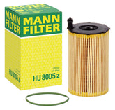 Engine Oil Filter Insert HU8005Z - Audi/VW/Porsche 3.0 TDI (MANN-FILTER)