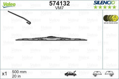 Front wiper blade arm passenger side 574132, fits Audi, Volkswagen & BMW
