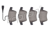 Disc Brake Pad Set Front 7H0698151D - VW Transporter T5/T6 Topran