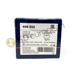 Brake Pads - 408552 Fits Most Mercedes-Benz