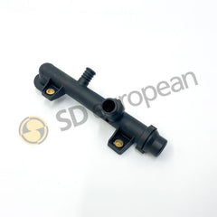 Plastic water outlet 11531709232, fits BMW E46 & E36