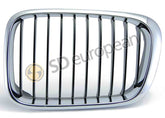Grille Left/F - Kidney 51138208487, fits BMW 3 Series E46 1998 - 2005