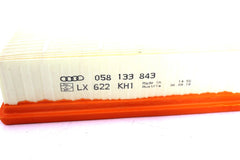 Air Filter 058133843, fits Volkswagen, Audi and Skoda 1995 - 2008