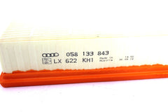 Air Filter 058133843, fits Volkswagen, Audi and Skoda 1995 - 2008