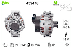 Alternator - 12317533270 Fits BMW 1, 2, 3 Series And Z4 (VALEO)