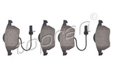 Front Disc Brake Pad Set – Audi A4 (B6, B7), A6 (C5), Allroad (C5), Peugeot 405/605, Seat Exeo, Volkswagen Golf, Passat, Scirocco (OEM 4B0698151J) (Topran)