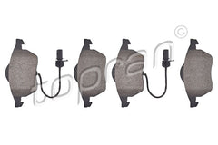 Front Disc Brake Pad Set – Audi A4 (B6, B7), A6 (C5), Allroad (C5), Peugeot 405/605, Seat Exeo, Volkswagen Golf, Passat, Scirocco (OEM 4B0698151J) (Topran)