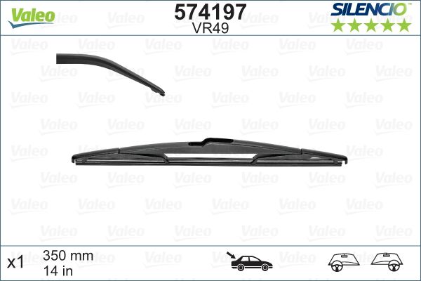 Rear Wiper Blade For BMW X3 E83