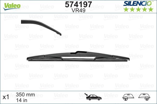 Rear Wiper Blade For BMW X3 E83