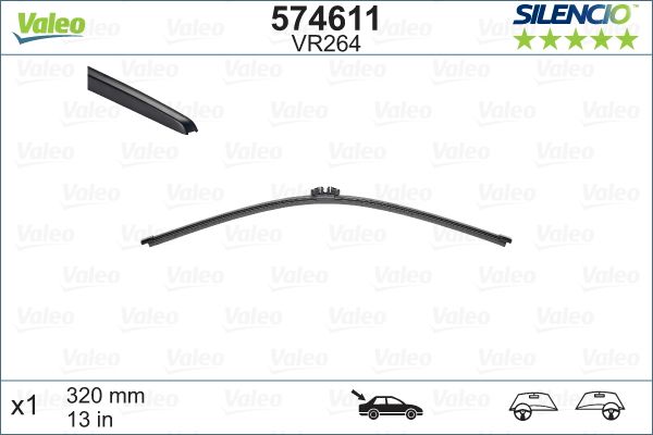 Rear Wiper Blade A1, Q5, Q2 & Mercedes A-Class