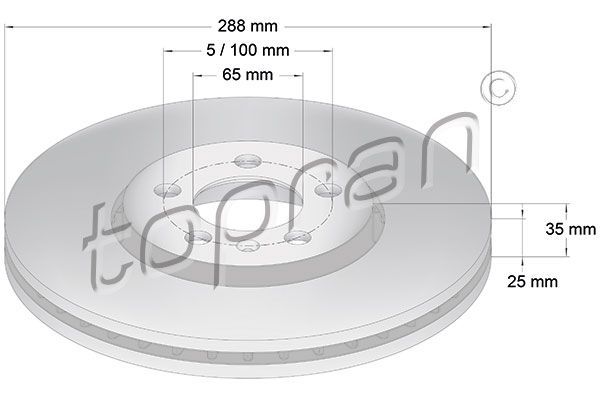 1.4L Timing Cover Gasket Upper, 03C109287G