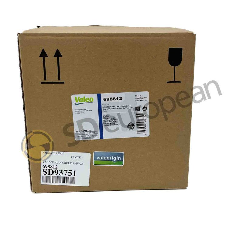 Heater Blower Fan For VW Audi Skoda