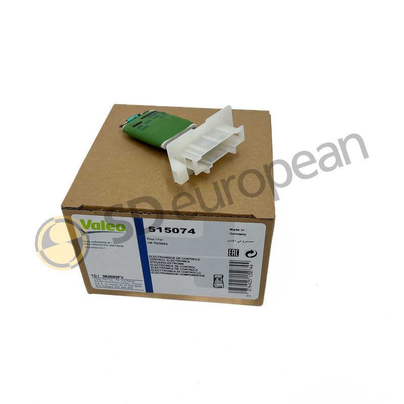 Oem Valeo Heater Fan Blower Resistor VW, Audi, Skoda 2003 - 2021