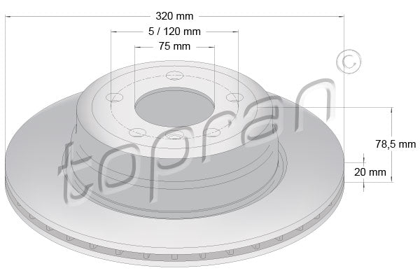 BRAKE DISC REAR
