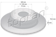 BRAKE DISC REAR