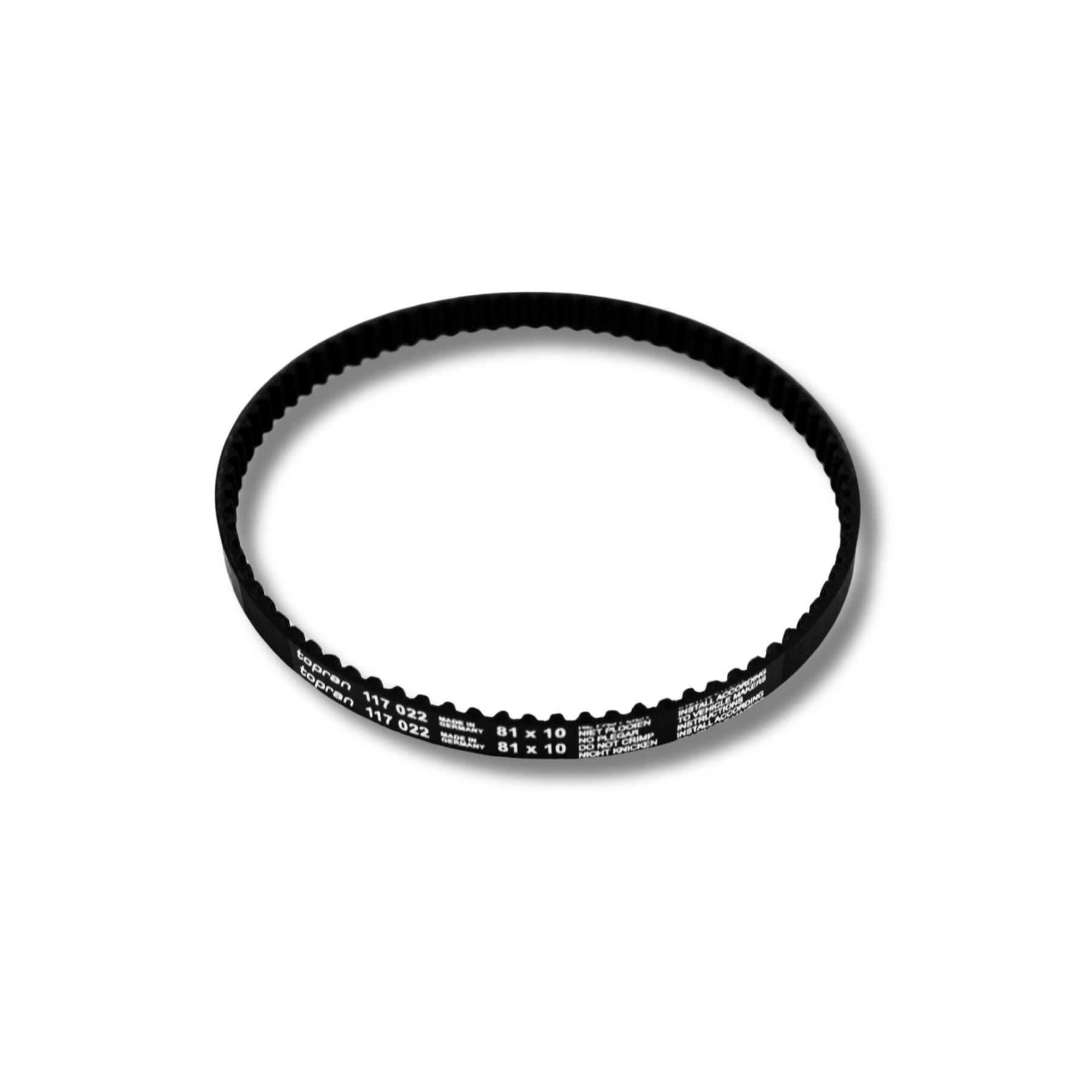 Water Pump Drive Belt - Audi, Volkswagen, Skoda, Seat 1.0L, 1.2L, 1.4L, 1.6L Engines (Topran)