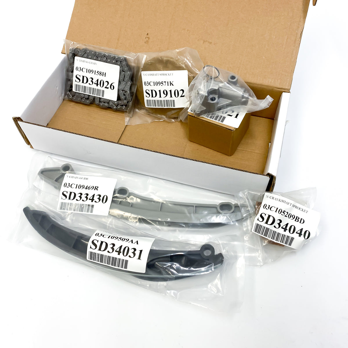 Timing Chain Kit VW Golf Jetta Scirocco Tiguan Skoda Octavia 1.4 Tsi