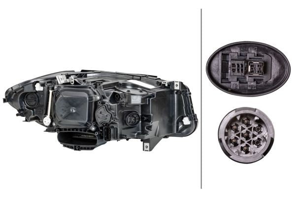 Hella OEM Left Bi-Xenon Headlight - BMW 5-Series F10/F11 (2009-2017)