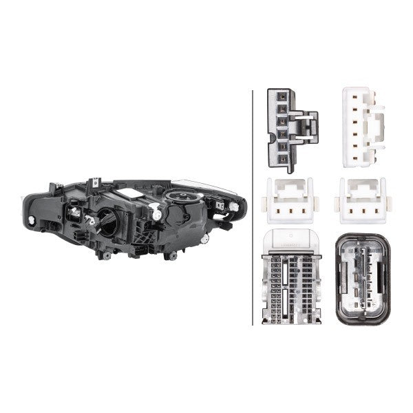 Genuine Left LED Headlight Assembly – BMW 3 Series F30/F31/F35/F80 (Hella)