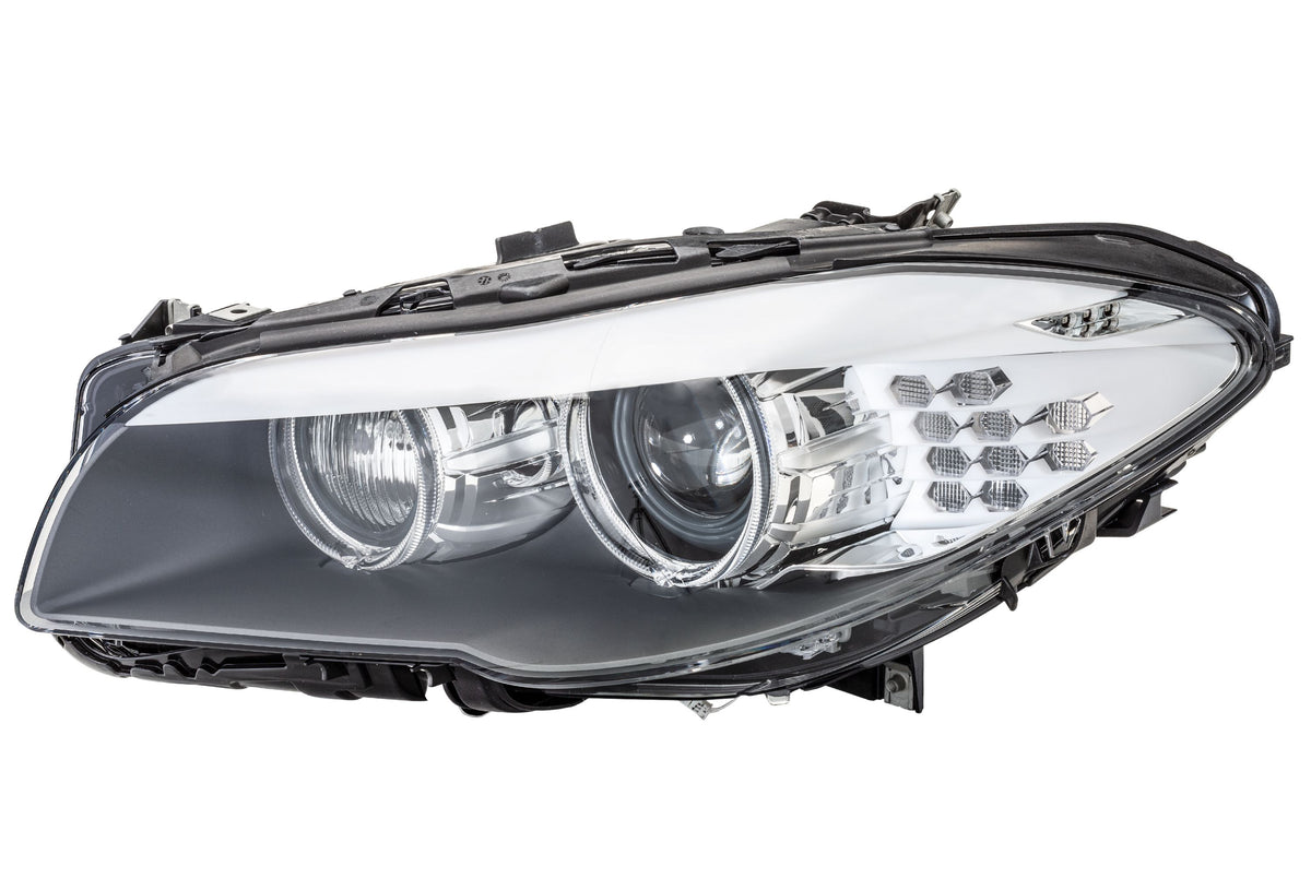 Hella OEM Left Adaptive Bi-Xenon Headlight – BMW 5-Series F10/F11 (2010–2013)
