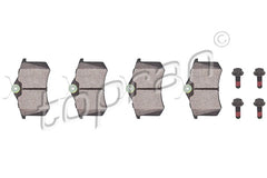 Brake Pads - Rear 1H0698451F, fits Volkswagen & Seat 1984 - 2000