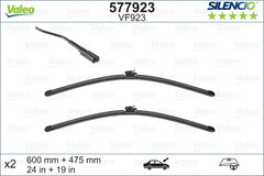 Valeo Wiper Blades (Front) – Mercedes-Benz A-Class, CLA, GLA, GLB (577923 / A1768204400)