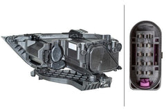 Hella OEM Right Halogen Headlight – Audi Q3 (8U) 2011–2018