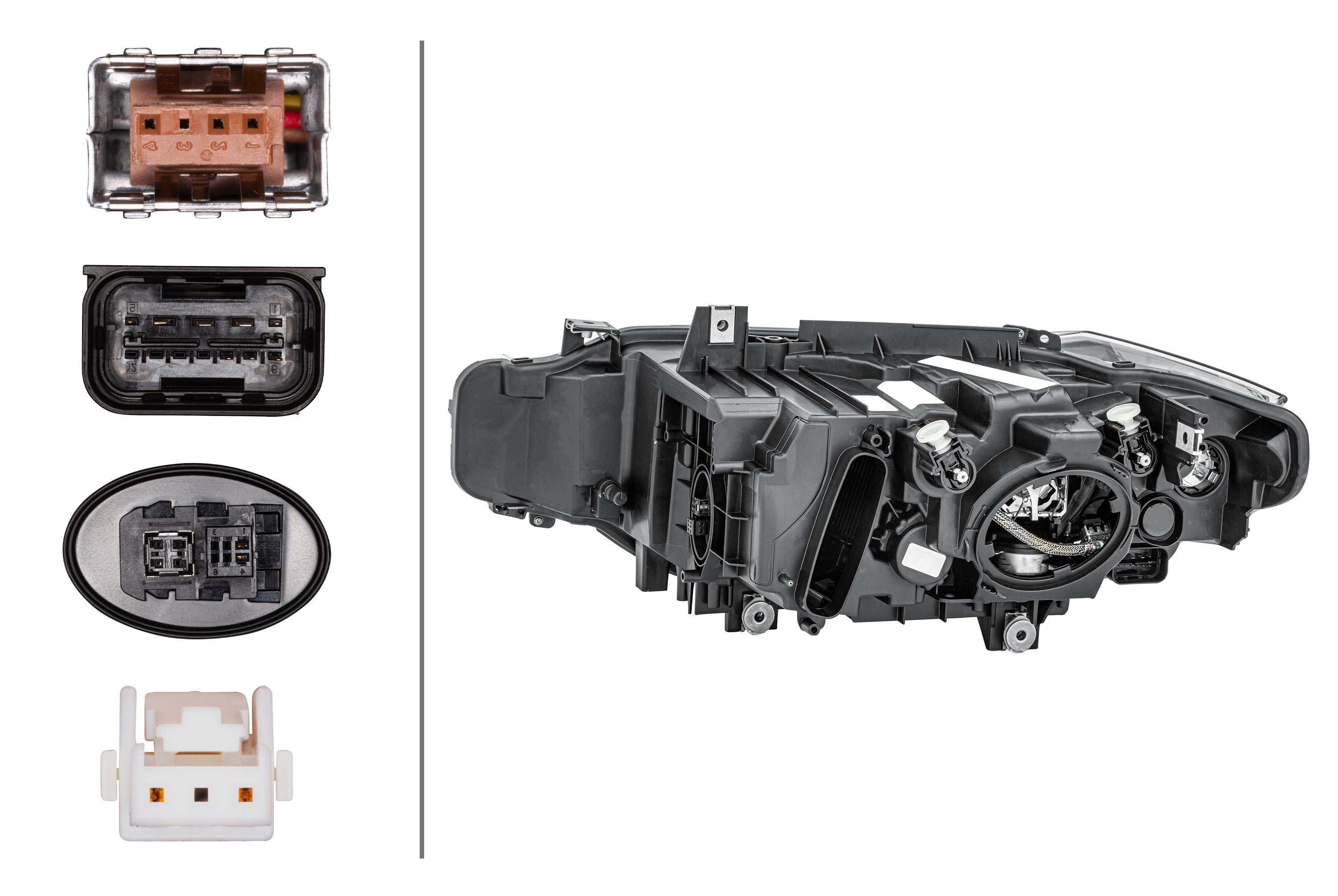 Hella OEM Right Adaptive Xenon Headlight - BMW 3-Series F30/F31 (2011-2019)