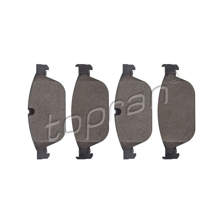 FRONT BRAKE PADS, 116918, Hans Pries