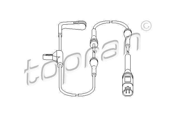 Front Brake Pad Sensor - fits BMW X5 & X6 2006 to 2014