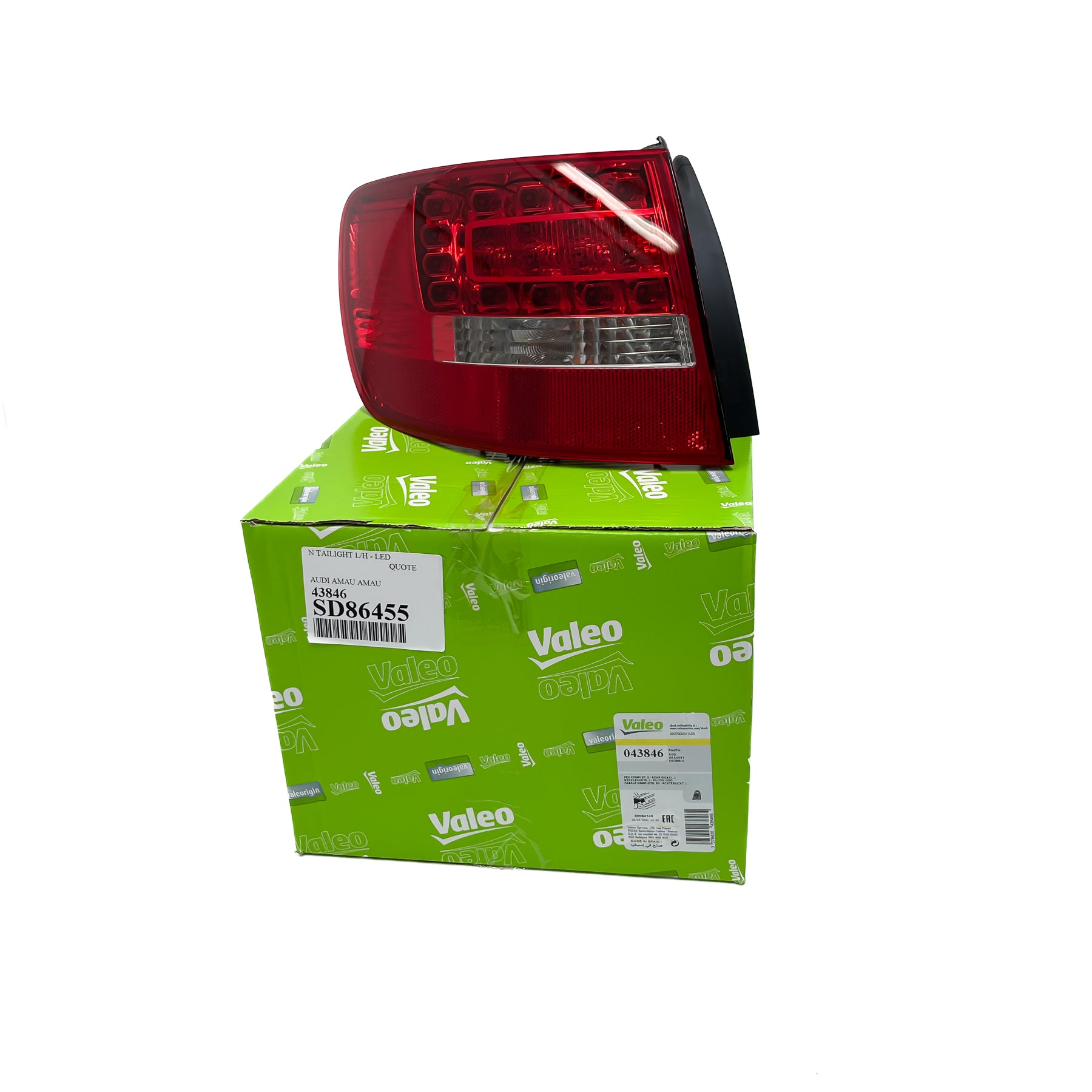 Tail Light – Audi A6 Avant (C6 4F5), A6 Allroad (C6 4FH) (OEM 4F9945095E) (Valeo)