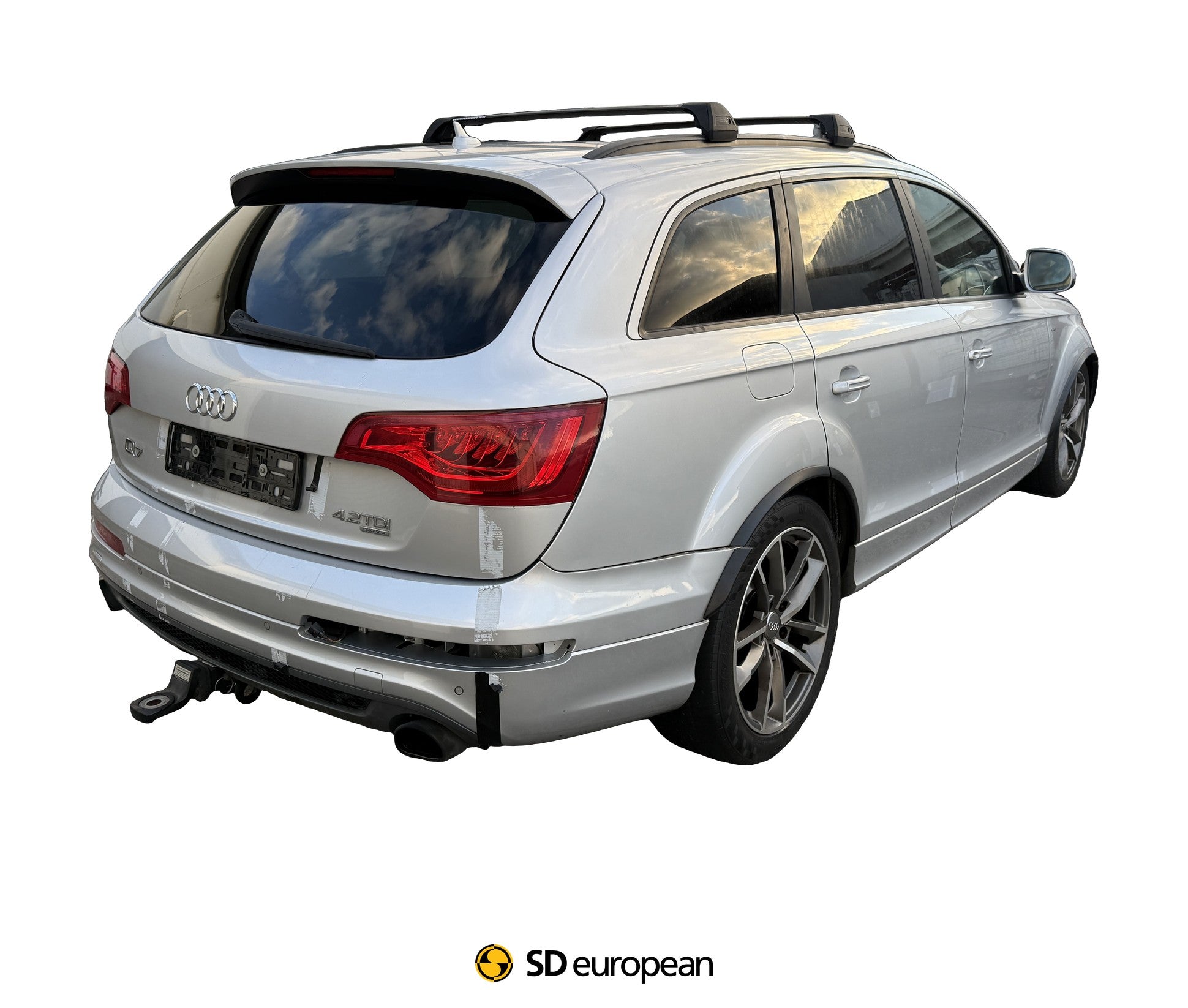 Tow Bar Audi Q7 (4L) 2006-15 - Genuine Audi - Square Hitch