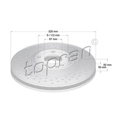 FRONT BRAKE DISC, 408931, Hans Pries