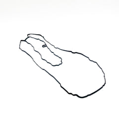 Rocker cover gasket 11127555738, fits BMW series 1, 3 & 5