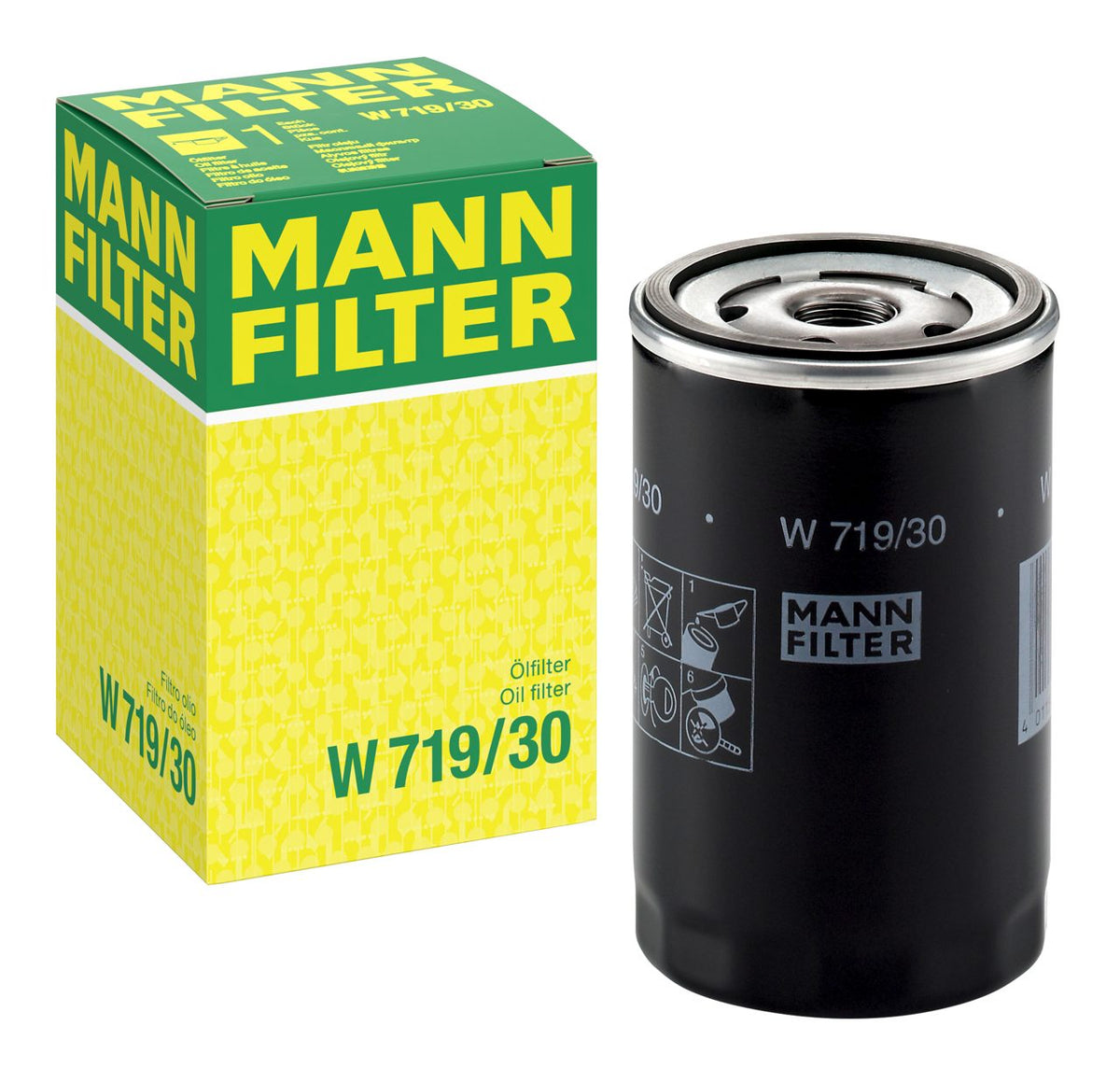 Engine Oil Filter – AUDI, SEAT, SKODA, Volkswagen (1980–2019)