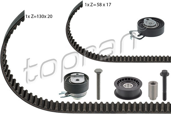 Cambelt Kit 036198119C, fits Volkswagen, Audi, Seat & Skoda 1993 - 2015