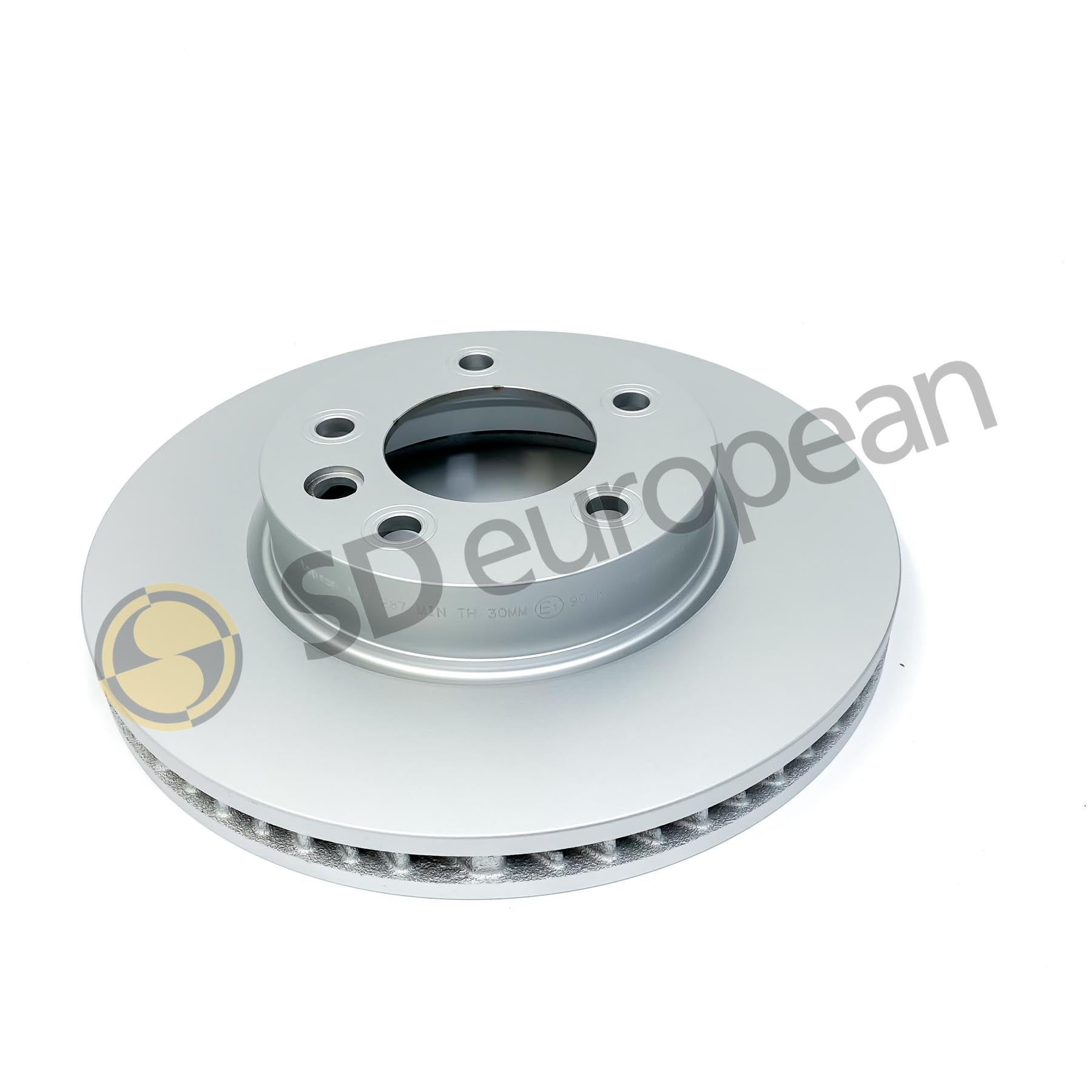 Front Brake Disc Front Right 7L6615302P, fits Volkswagen Touareg 2003 - 2018