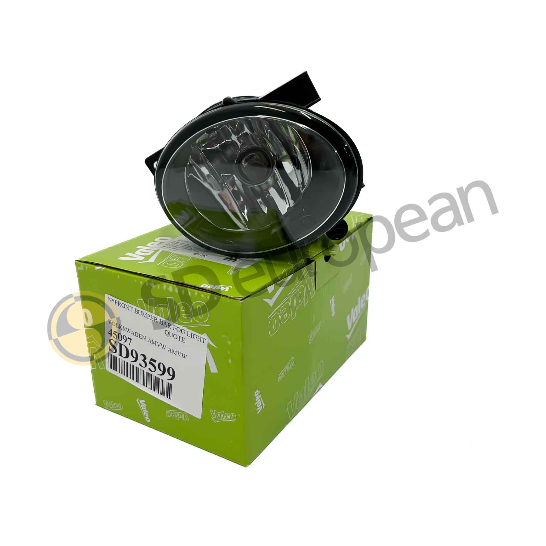 New Genuine Right Front Fog Light, VW Golf, Tiguan, Caddy, Jetta