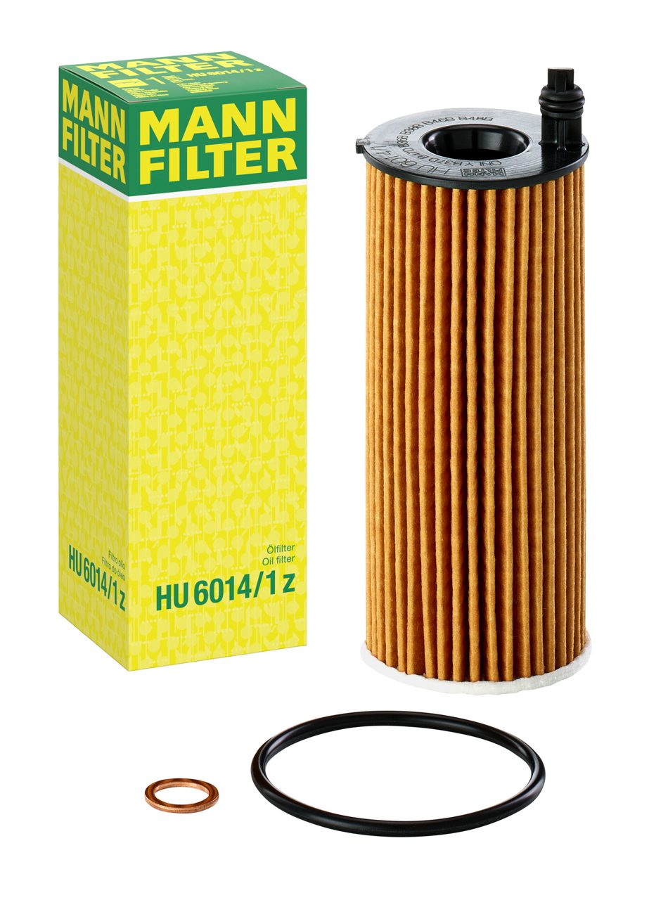 Engine Oil Filter HU6014/1Z - BMW Diesel 1.5 & 2.0, BMW Petrol 1.5 & 2.0 (MANN-FILTER)